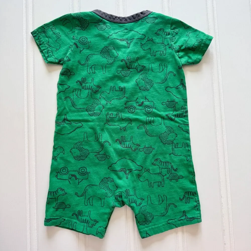4/$10 - Child of Mine by Carter's Animals Baby Toddler Cotton Romper